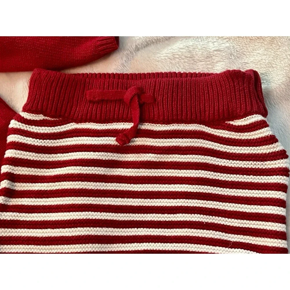 Carters Just One Red Sweater Outfit XOXO
